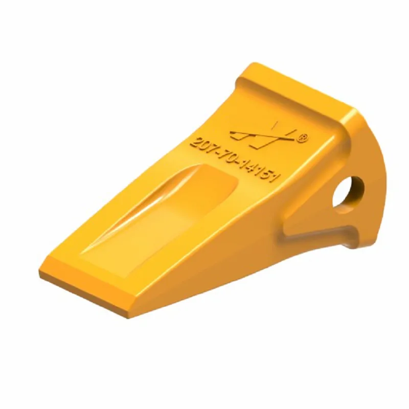 207-70-14151 Komatsu Style PC300 Ekskavatör Kepçe Uçları Kepçe Dişleri